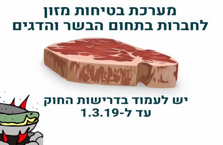 מערכת בטיחות מזון בתחום הבשר והדגים – HACCP